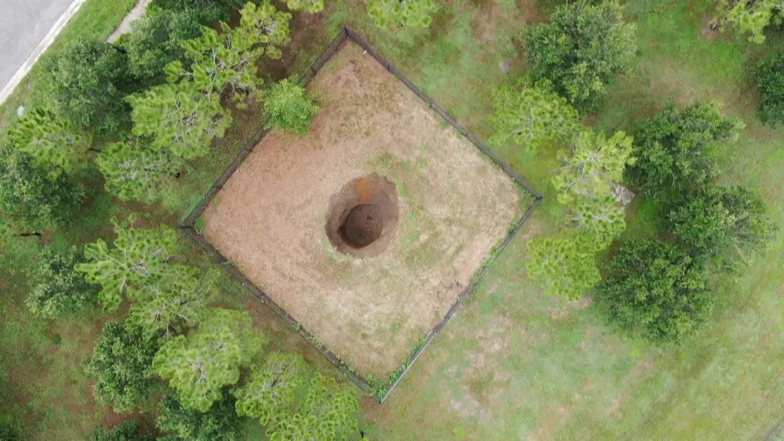 Florida karst zemini ve obruk oluşumu